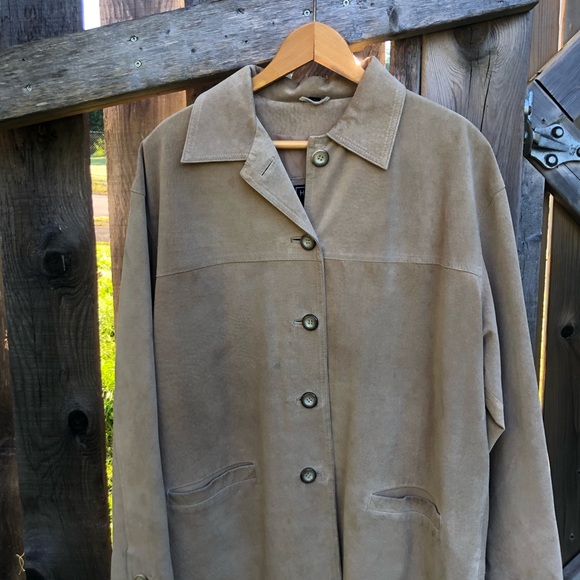 Size Large Hechter Jeans Suede Jacket in GUC. - Picture 3 of 8